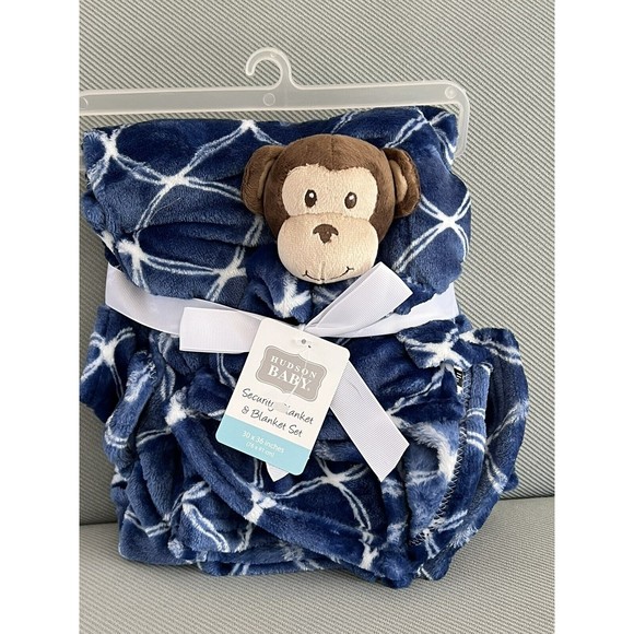 Hudson Baby Other Hudson Baby Monkey Blanket Security Lovey Set